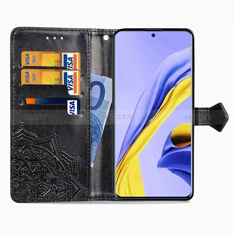 Coque Portefeuille Motif Fantaisie Livre Cuir Etui Clapet pour Samsung Galaxy A51 5G Plus