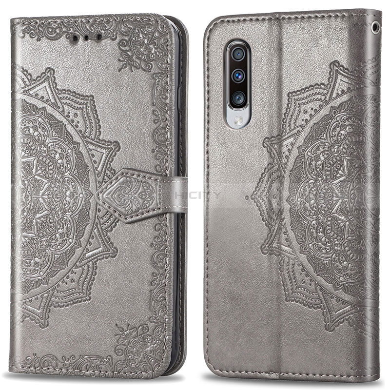 Coque Portefeuille Motif Fantaisie Livre Cuir Etui Clapet pour Samsung Galaxy A70 Plus