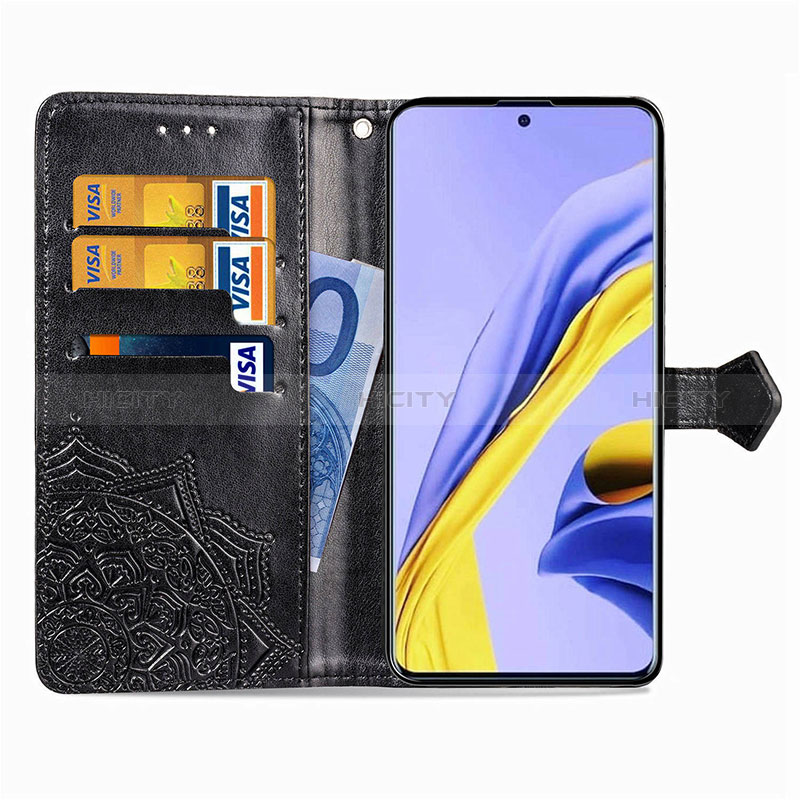 Coque Portefeuille Motif Fantaisie Livre Cuir Etui Clapet pour Samsung Galaxy A71 4G A715 Plus