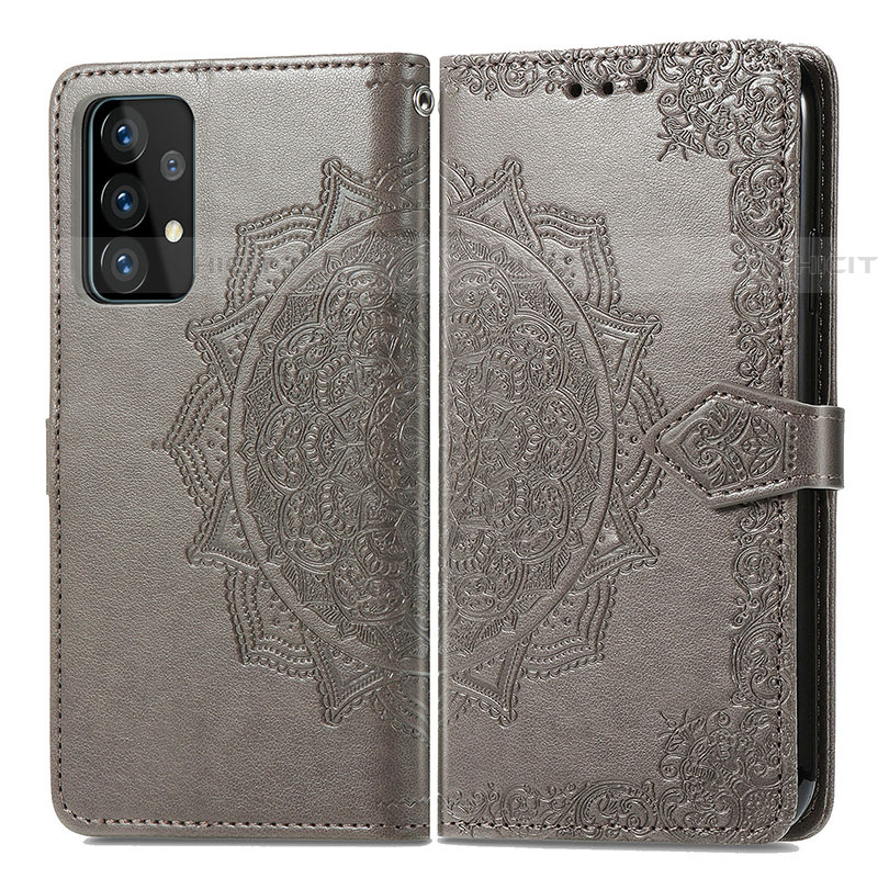 Coque Portefeuille Motif Fantaisie Livre Cuir Etui Clapet pour Samsung Galaxy A72 4G Plus