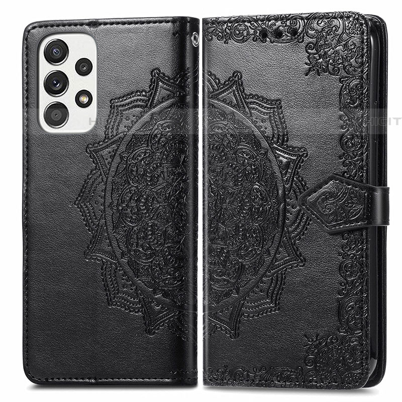 Coque Portefeuille Motif Fantaisie Livre Cuir Etui Clapet pour Samsung Galaxy A73 5G Plus