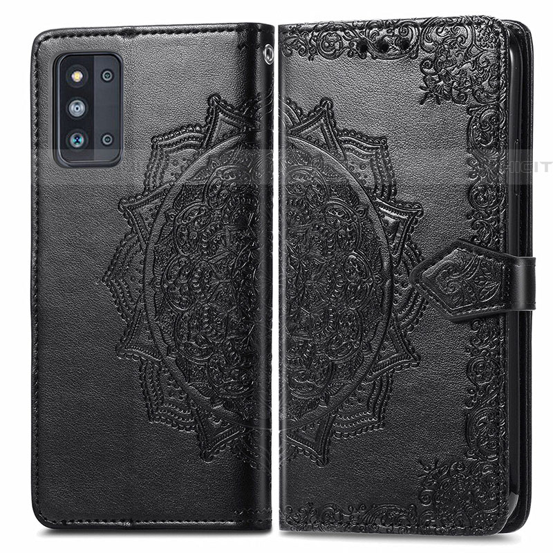 Coque Portefeuille Motif Fantaisie Livre Cuir Etui Clapet pour Samsung Galaxy F52 5G Plus