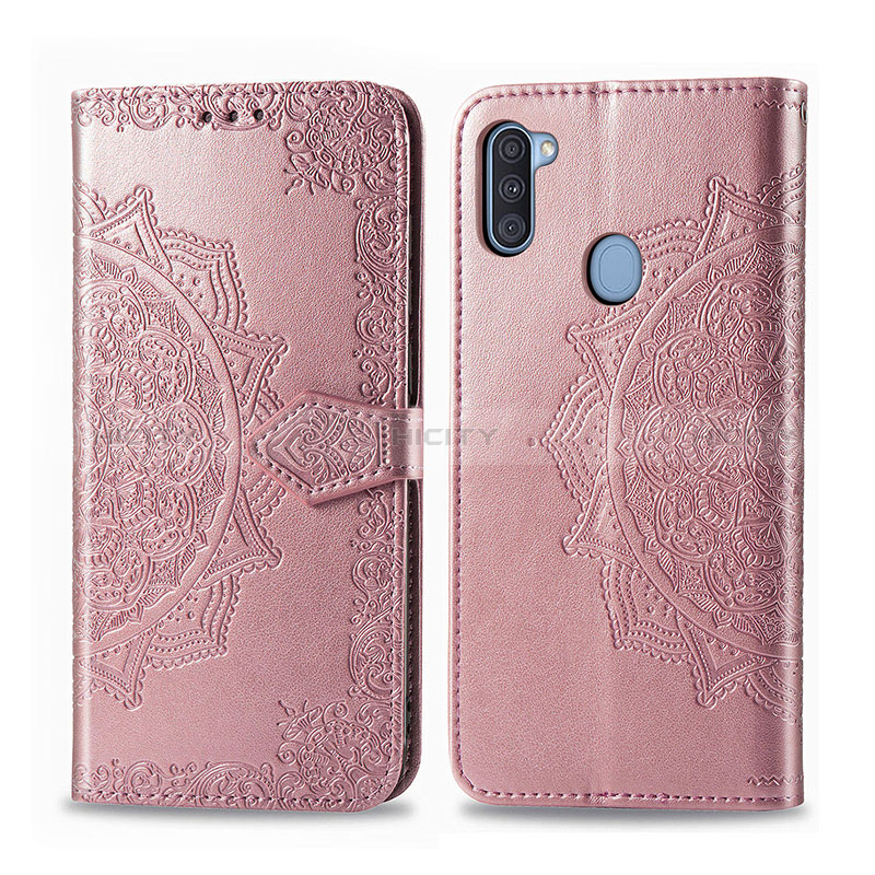 Coque Portefeuille Motif Fantaisie Livre Cuir Etui Clapet pour Samsung Galaxy M11 Plus