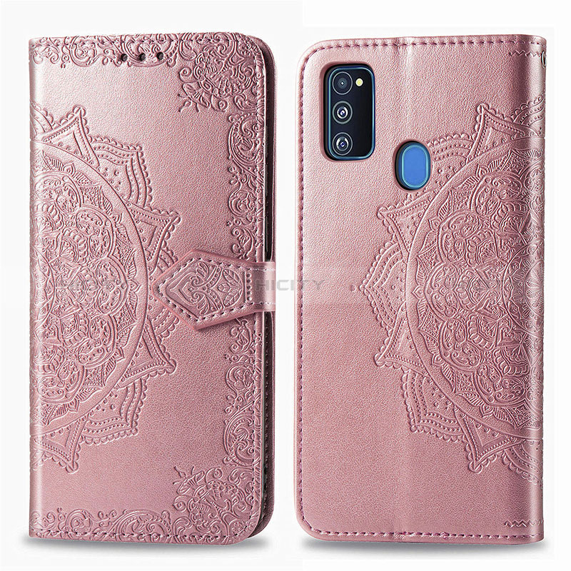 Coque Portefeuille Motif Fantaisie Livre Cuir Etui Clapet pour Samsung Galaxy M21 Plus