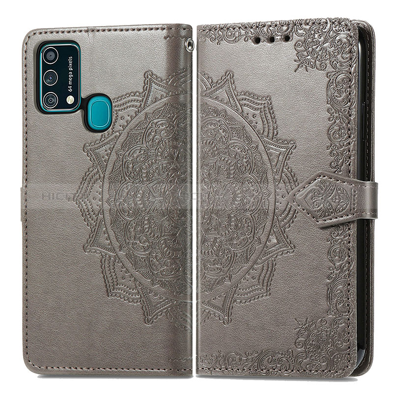 Coque Portefeuille Motif Fantaisie Livre Cuir Etui Clapet pour Samsung Galaxy M31 Plus