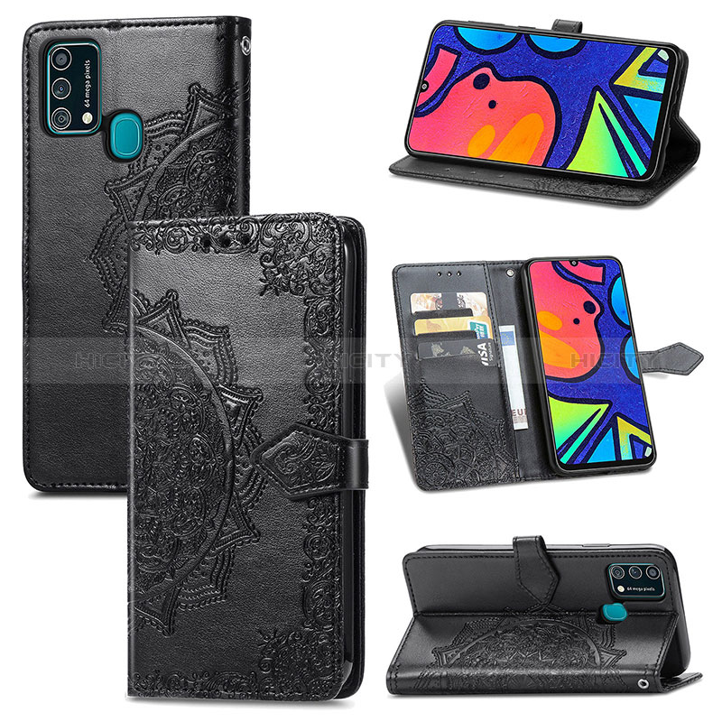 Coque Portefeuille Motif Fantaisie Livre Cuir Etui Clapet pour Samsung Galaxy M31 Plus