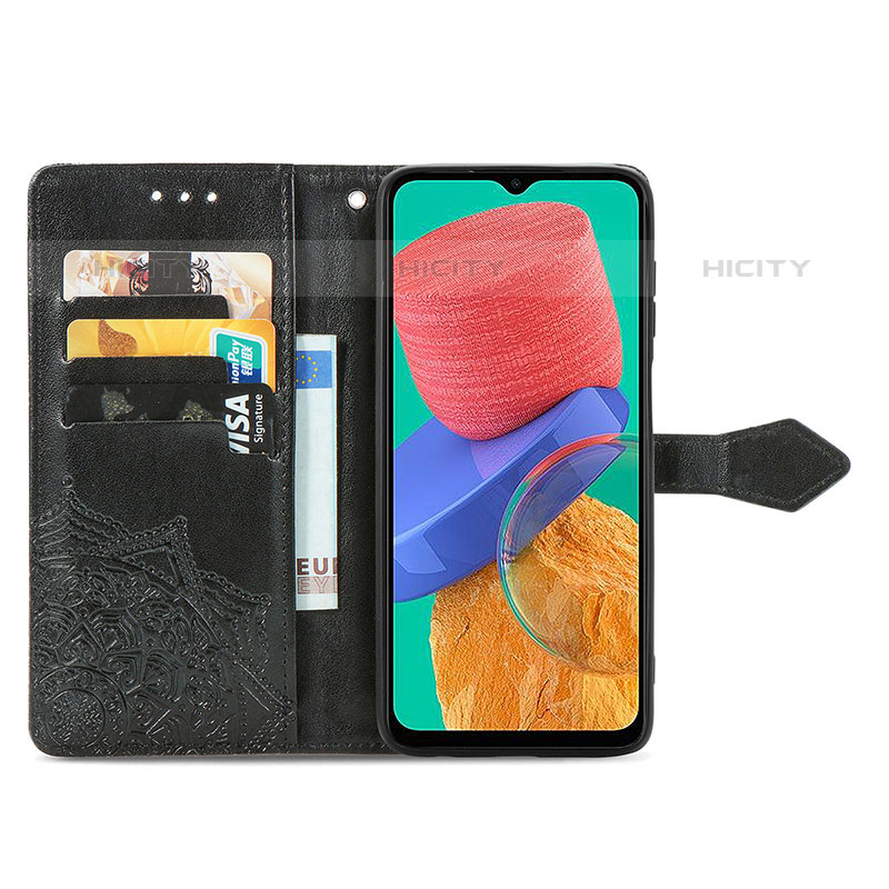 Coque Portefeuille Motif Fantaisie Livre Cuir Etui Clapet pour Samsung Galaxy M33 5G Plus