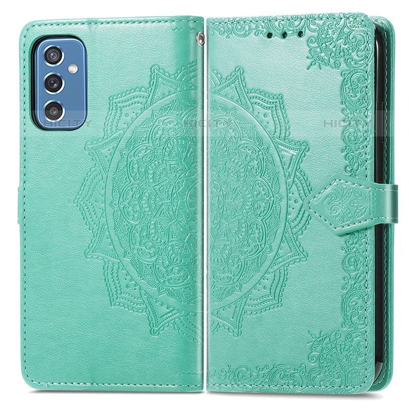 Coque Portefeuille Motif Fantaisie Livre Cuir Etui Clapet pour Samsung Galaxy M52 5G Plus