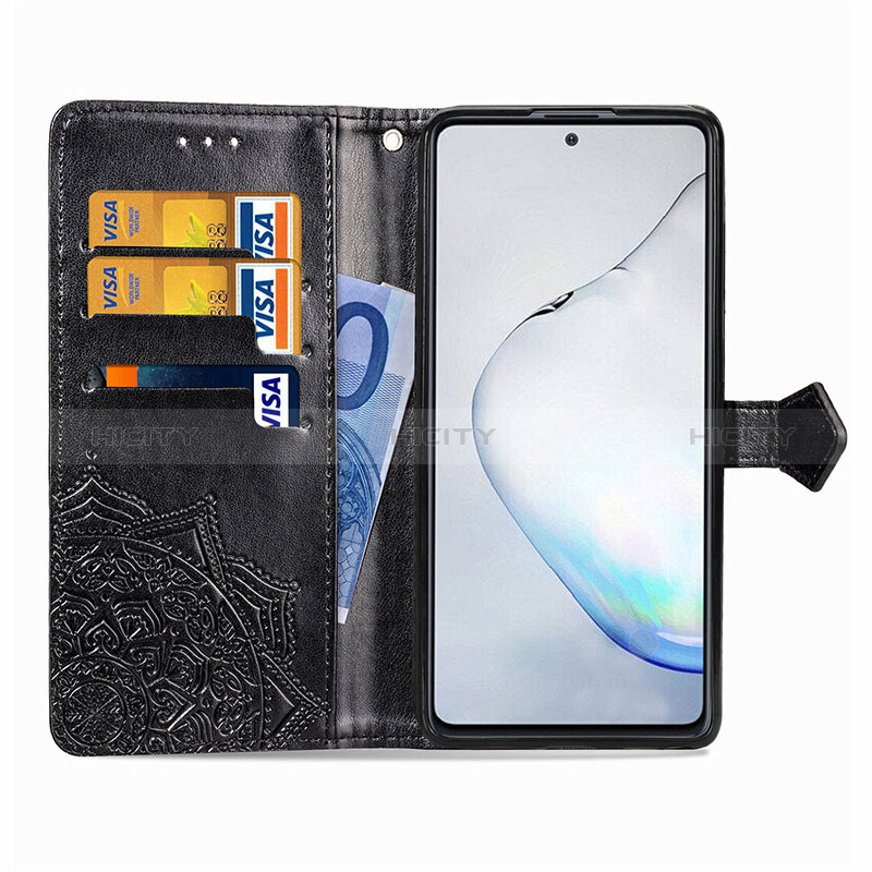 Coque Portefeuille Motif Fantaisie Livre Cuir Etui Clapet pour Samsung Galaxy M60s Plus