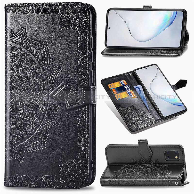 Coque Portefeuille Motif Fantaisie Livre Cuir Etui Clapet pour Samsung Galaxy M60s Plus