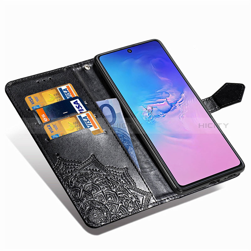 Coque Portefeuille Motif Fantaisie Livre Cuir Etui Clapet pour Samsung Galaxy M80S Plus