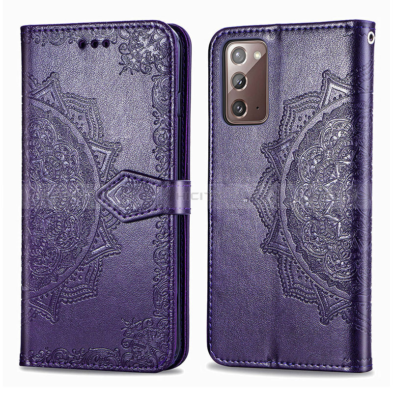 Coque Portefeuille Motif Fantaisie Livre Cuir Etui Clapet pour Samsung Galaxy Note 20 5G Plus