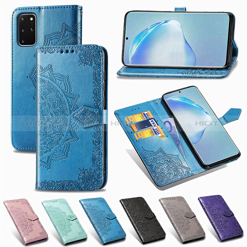 Coque Portefeuille Motif Fantaisie Livre Cuir Etui Clapet pour Samsung Galaxy S20 Plus 5G Plus