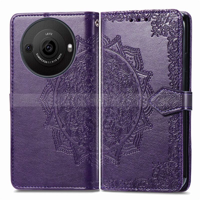 Coque Portefeuille Motif Fantaisie Livre Cuir Etui Clapet pour Sharp Aquos R8 Pro Plus