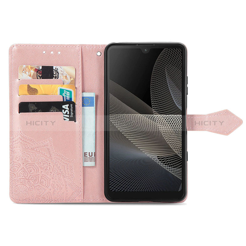 Coque Portefeuille Motif Fantaisie Livre Cuir Etui Clapet pour Sony Xperia Ace II SO-41B Plus