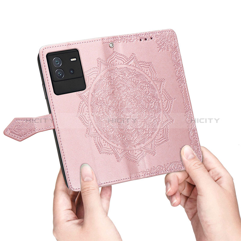 Coque Portefeuille Motif Fantaisie Livre Cuir Etui Clapet pour Vivo iQOO Neo6 5G Plus