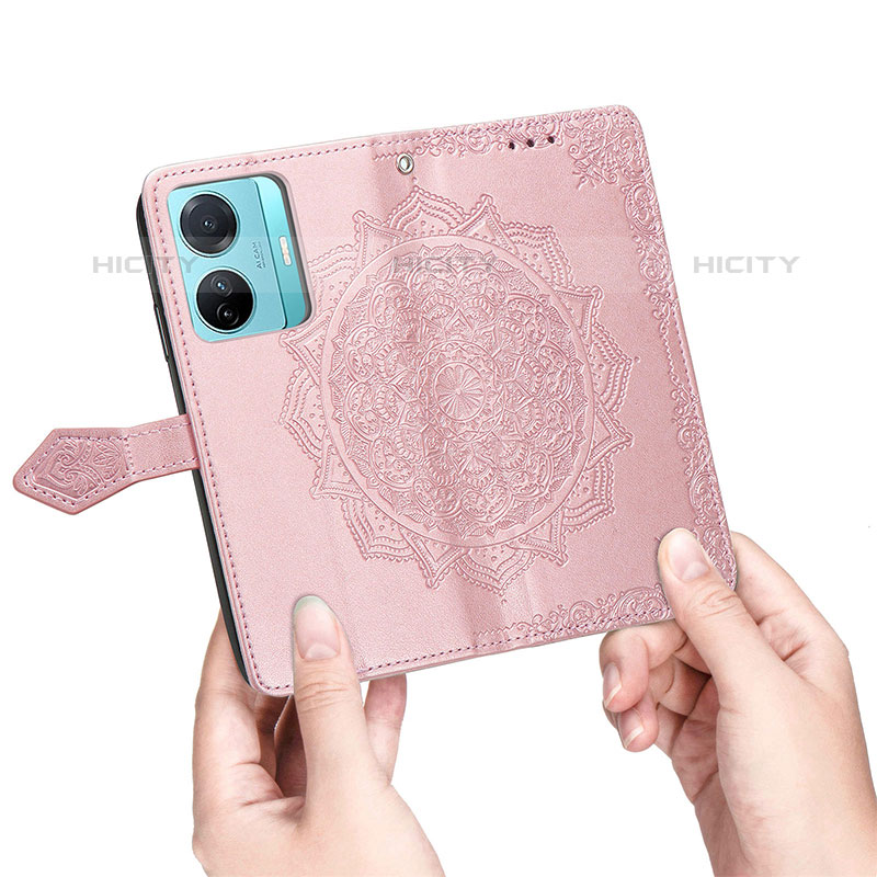 Coque Portefeuille Motif Fantaisie Livre Cuir Etui Clapet pour Vivo iQOO Z6 Pro 5G Plus