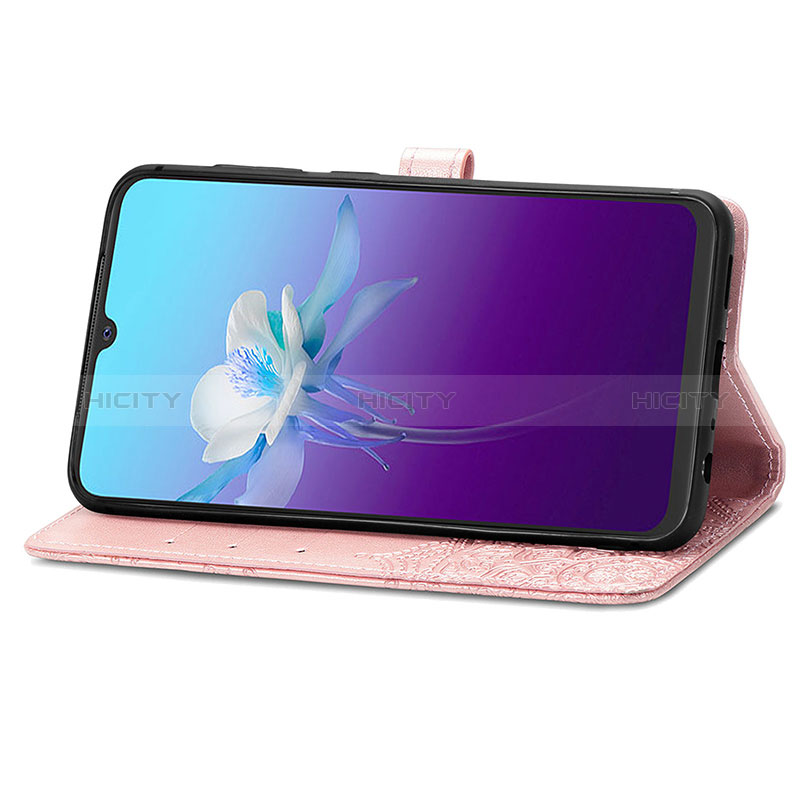 Coque Portefeuille Motif Fantaisie Livre Cuir Etui Clapet pour Vivo V20 Plus