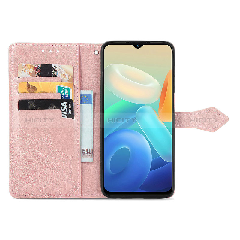 Coque Portefeuille Motif Fantaisie Livre Cuir Etui Clapet pour Vivo Y30 5G Plus