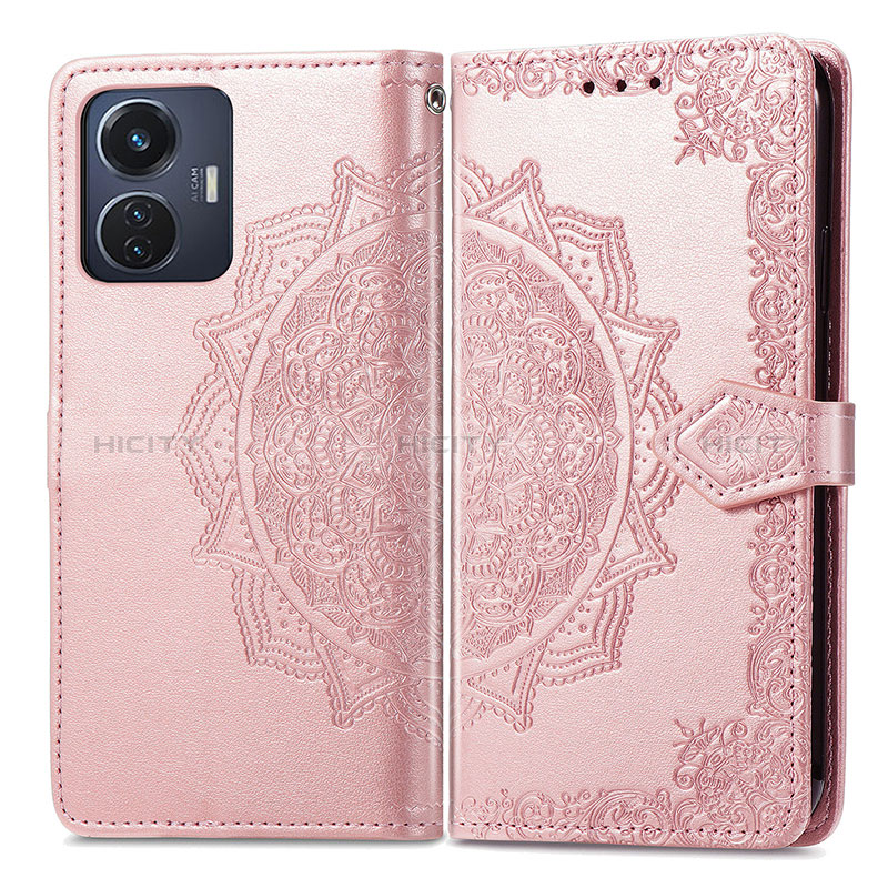 Coque Portefeuille Motif Fantaisie Livre Cuir Etui Clapet pour Vivo Y55 4G Plus