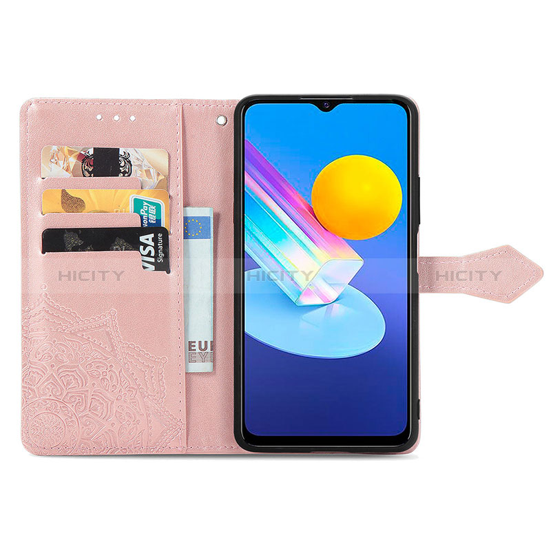 Coque Portefeuille Motif Fantaisie Livre Cuir Etui Clapet pour Vivo Y72 5G Plus