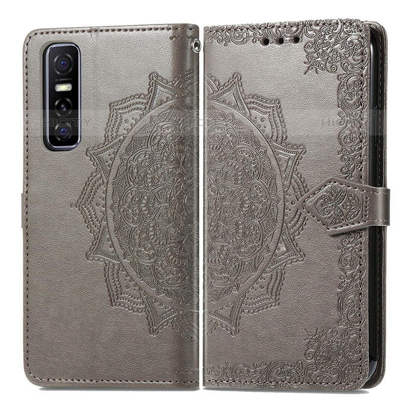 Coque Portefeuille Motif Fantaisie Livre Cuir Etui Clapet pour Vivo Y73s 5G Plus