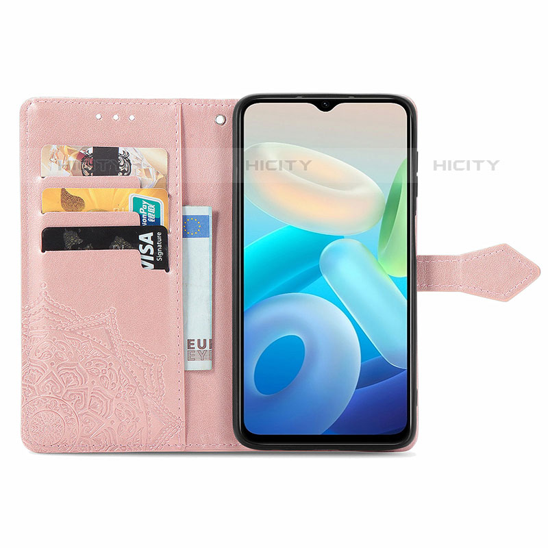 Coque Portefeuille Motif Fantaisie Livre Cuir Etui Clapet pour Vivo Y74s 5G Plus