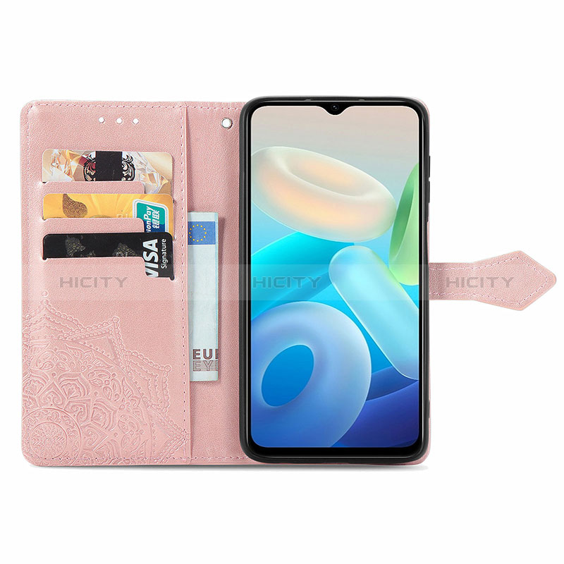 Coque Portefeuille Motif Fantaisie Livre Cuir Etui Clapet pour Vivo Y76s 5G Plus