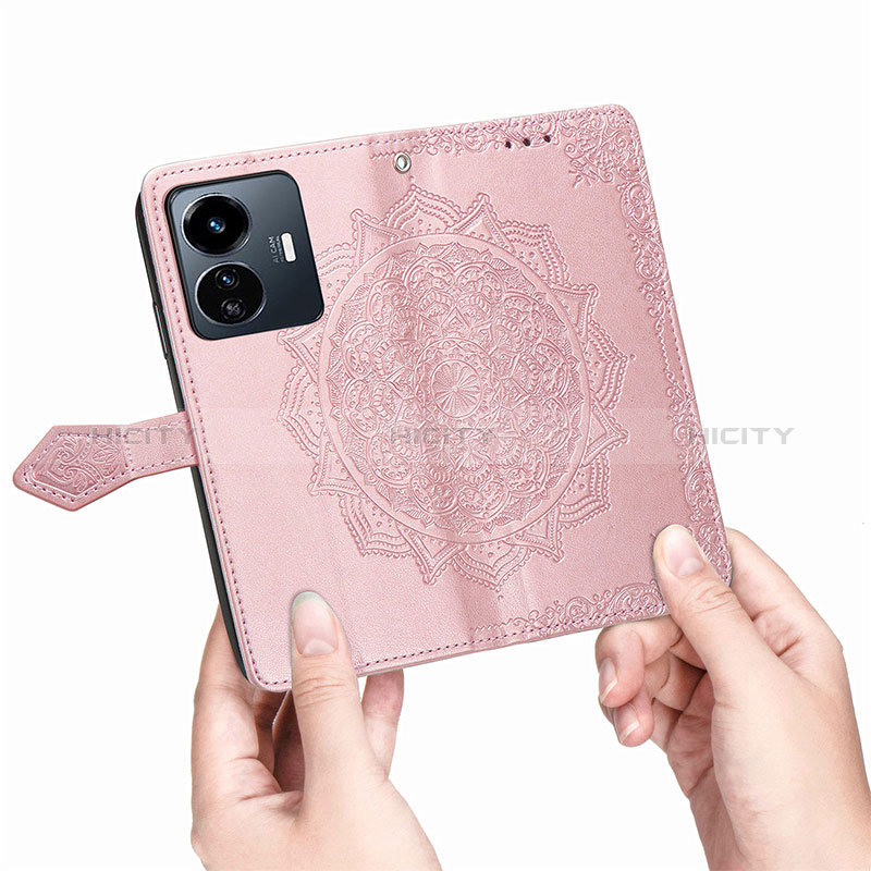 Coque Portefeuille Motif Fantaisie Livre Cuir Etui Clapet pour Vivo Y77 5G Plus