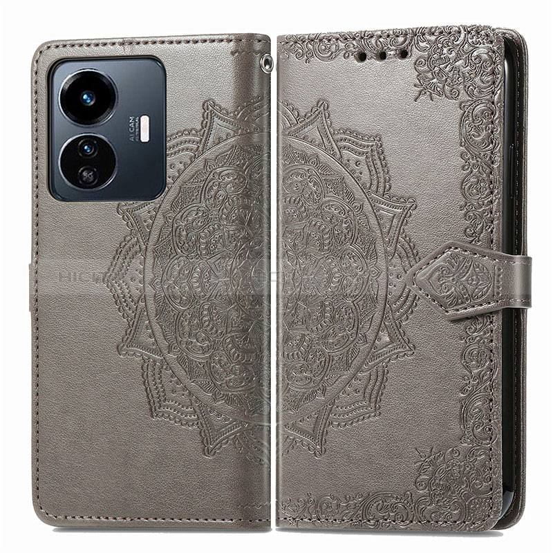 Coque Portefeuille Motif Fantaisie Livre Cuir Etui Clapet pour Vivo Y77 5G Plus