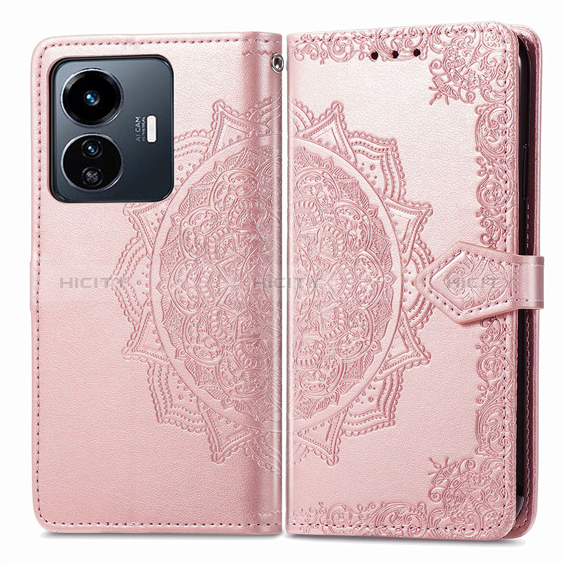 Coque Portefeuille Motif Fantaisie Livre Cuir Etui Clapet pour Vivo Y77 5G Plus