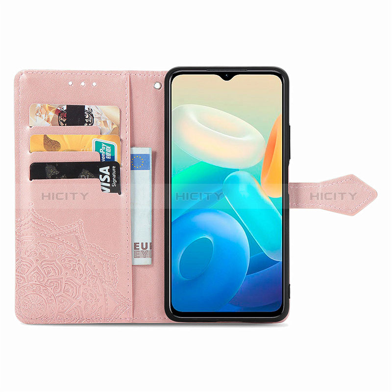 Coque Portefeuille Motif Fantaisie Livre Cuir Etui Clapet pour Vivo Y77 5G Plus