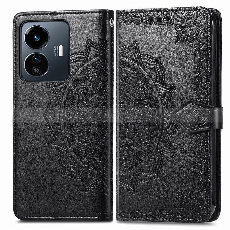 Coque Portefeuille Motif Fantaisie Livre Cuir Etui Clapet pour Vivo Y77e t1 Plus