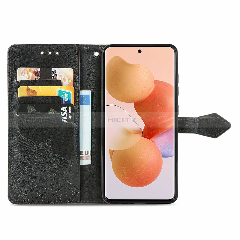 Coque Portefeuille Motif Fantaisie Livre Cuir Etui Clapet pour Xiaomi Civi 1S 5G Plus