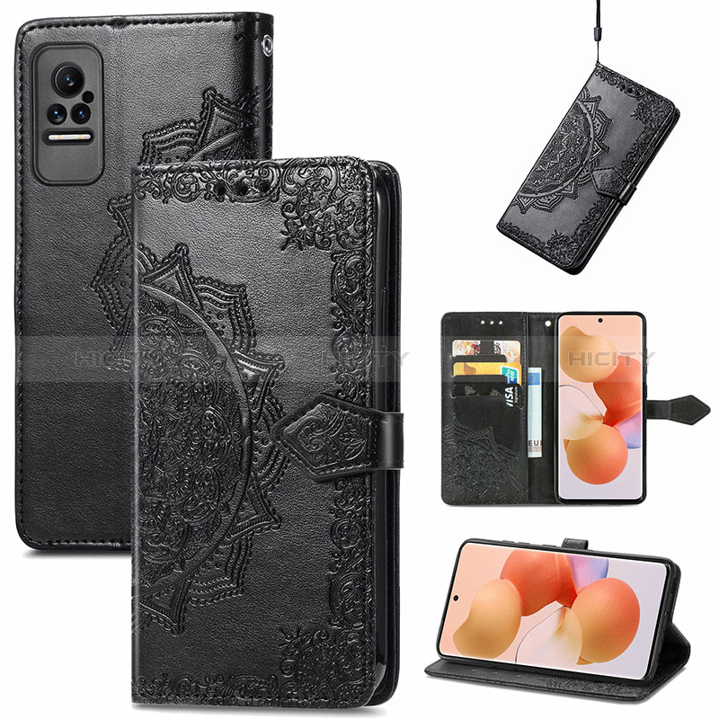 Coque Portefeuille Motif Fantaisie Livre Cuir Etui Clapet pour Xiaomi Civi 1S 5G Plus