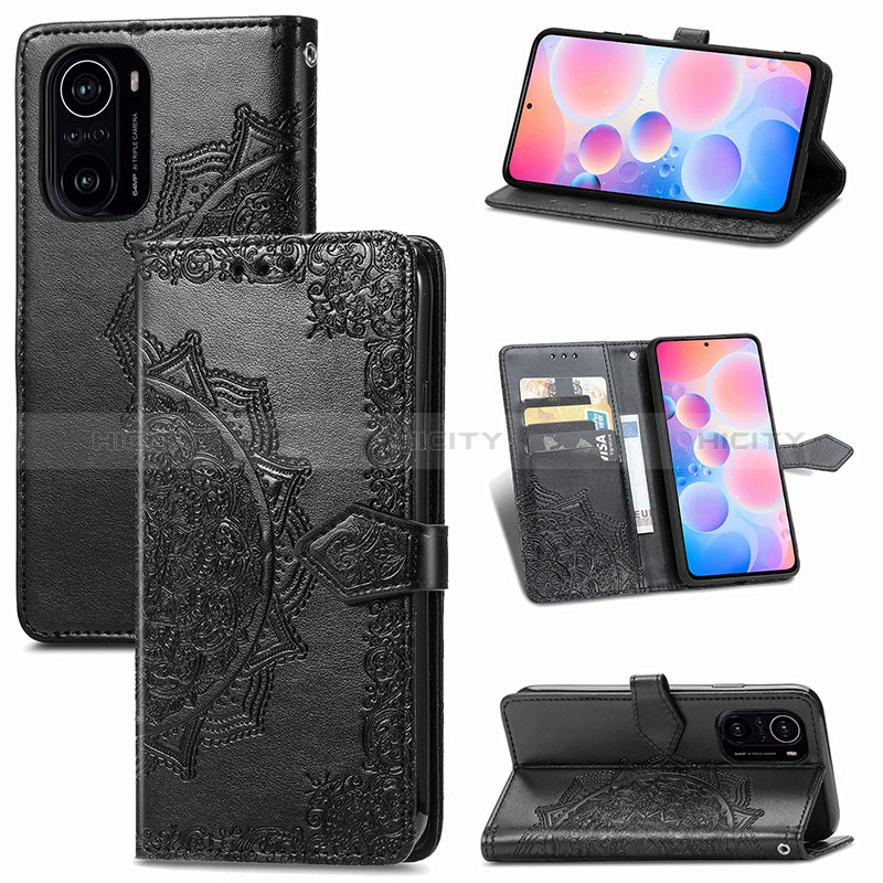 Coque Portefeuille Motif Fantaisie Livre Cuir Etui Clapet pour Xiaomi Mi 11i 5G Plus