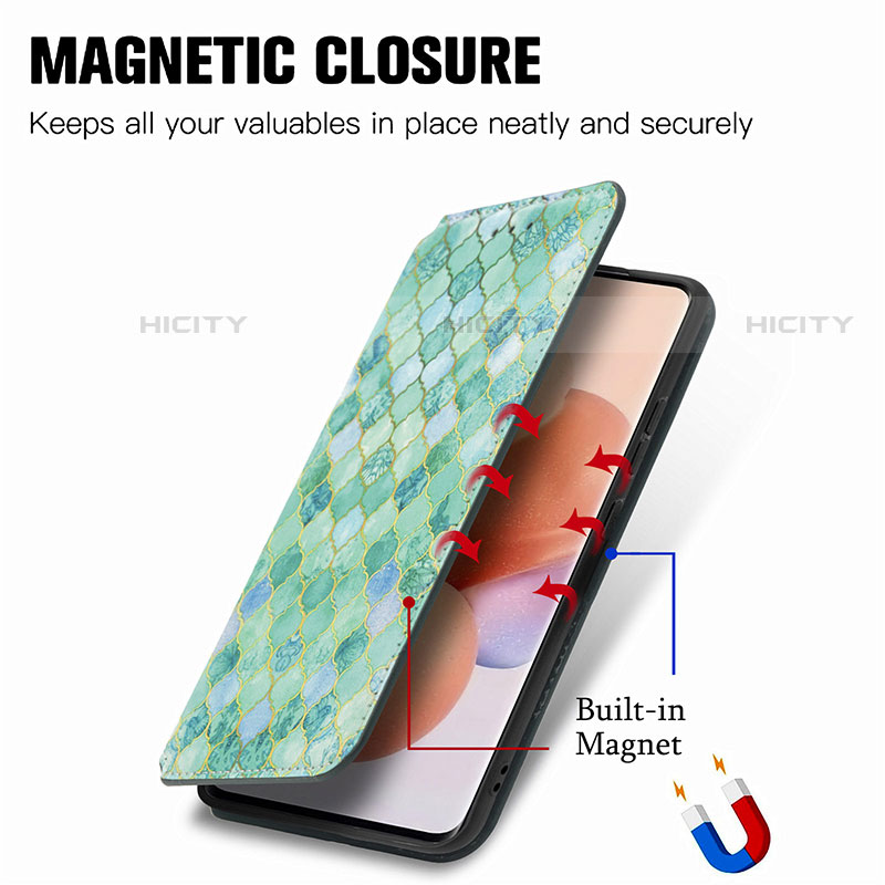 Coque Portefeuille Motif Fantaisie Livre Cuir Etui Clapet pour Xiaomi Mi 12 Lite 5G Plus