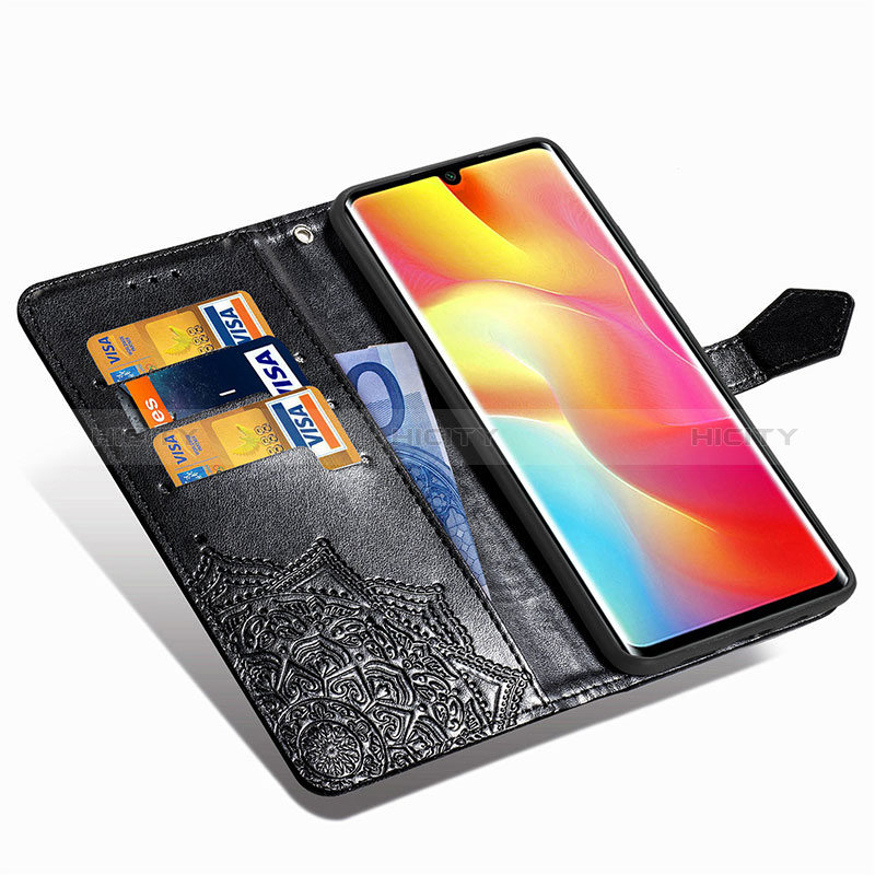 Coque Portefeuille Motif Fantaisie Livre Cuir Etui Clapet pour Xiaomi Mi Note 10 Lite Plus