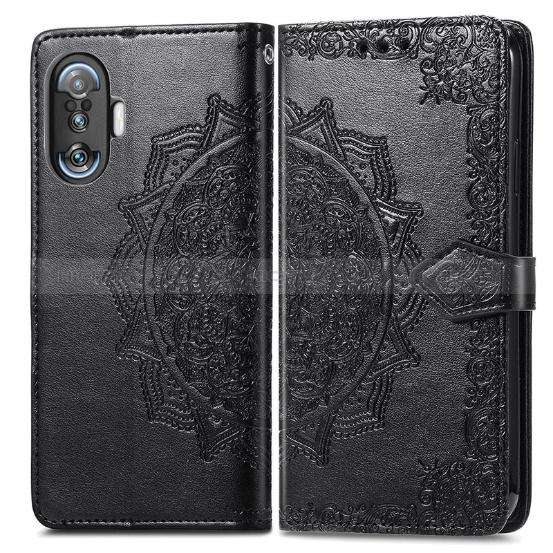 Coque Portefeuille Motif Fantaisie Livre Cuir Etui Clapet pour Xiaomi Poco F3 GT 5G Plus