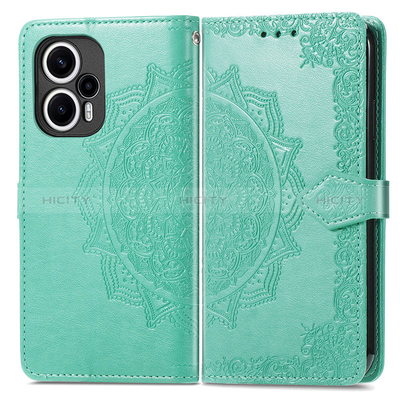 Coque Portefeuille Motif Fantaisie Livre Cuir Etui Clapet pour Xiaomi Poco F5 5G Plus