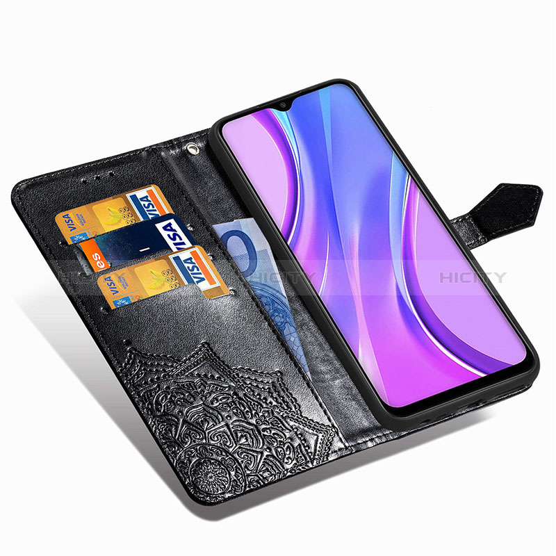 Coque Portefeuille Motif Fantaisie Livre Cuir Etui Clapet pour Xiaomi Poco M2 Plus