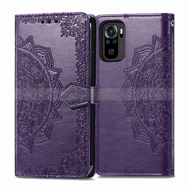 Coque Portefeuille Motif Fantaisie Livre Cuir Etui Clapet pour Xiaomi Poco M5S Plus