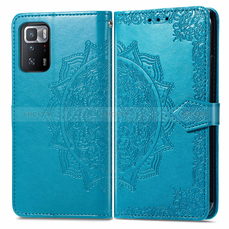 Coque Portefeuille Motif Fantaisie Livre Cuir Etui Clapet pour Xiaomi Poco X3 GT 5G Plus