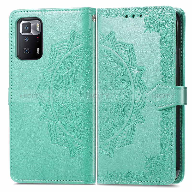 Coque Portefeuille Motif Fantaisie Livre Cuir Etui Clapet pour Xiaomi Poco X3 GT 5G Plus