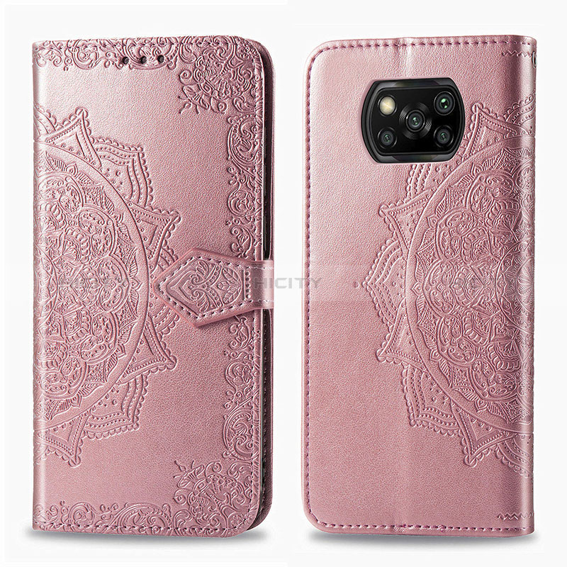 Coque Portefeuille Motif Fantaisie Livre Cuir Etui Clapet pour Xiaomi Poco X3 NFC Plus