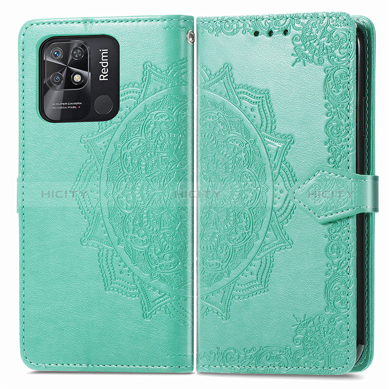 Coque Portefeuille Motif Fantaisie Livre Cuir Etui Clapet pour Xiaomi Redmi 10 India Plus