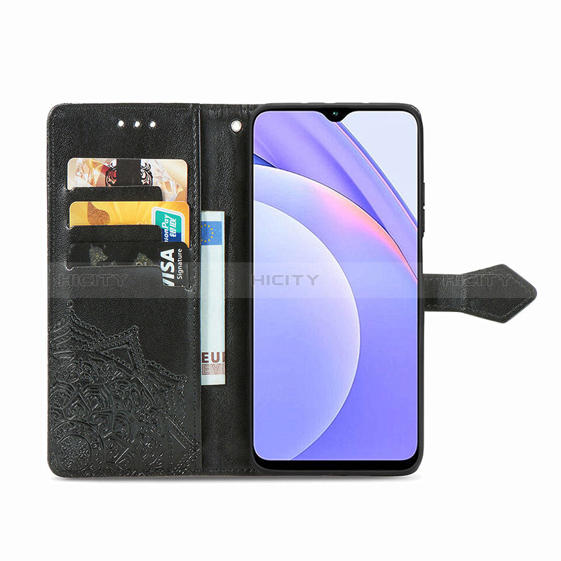 Coque Portefeuille Motif Fantaisie Livre Cuir Etui Clapet pour Xiaomi Redmi 9 Power Plus