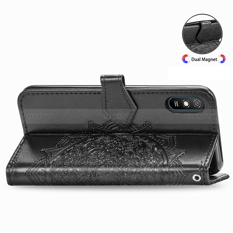 Coque Portefeuille Motif Fantaisie Livre Cuir Etui Clapet pour Xiaomi Redmi 9i Plus