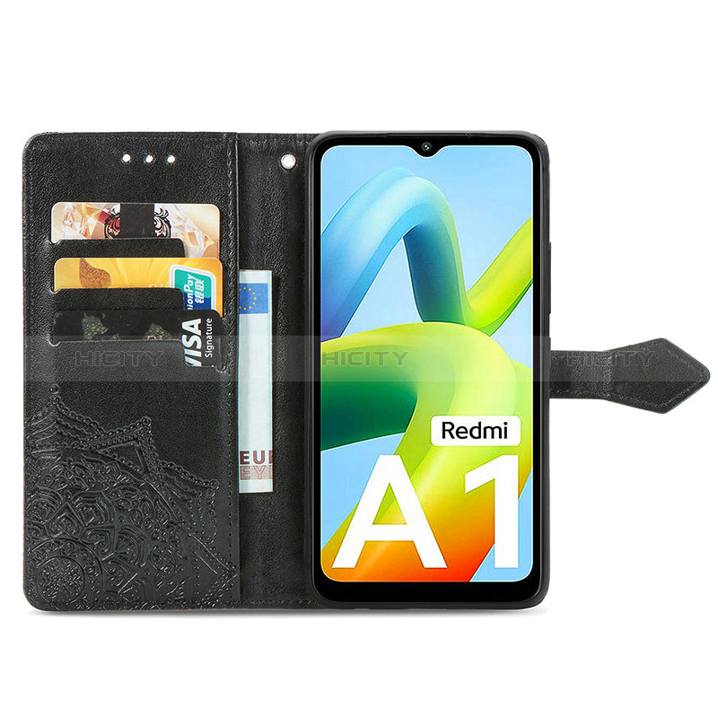 Coque Portefeuille Motif Fantaisie Livre Cuir Etui Clapet pour Xiaomi Redmi A1 Plus