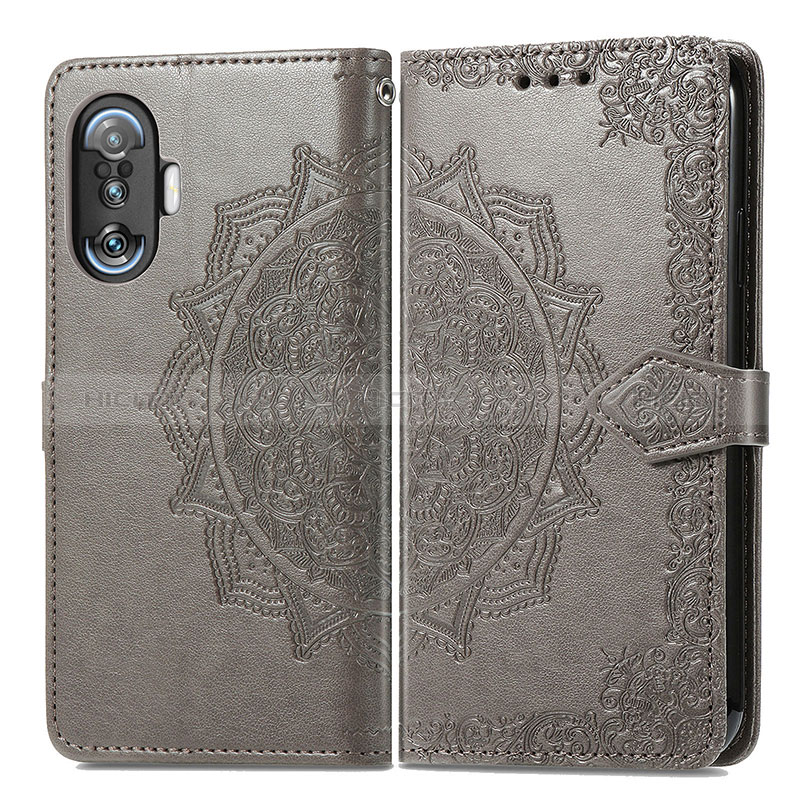 Coque Portefeuille Motif Fantaisie Livre Cuir Etui Clapet pour Xiaomi Redmi K40 Gaming 5G Plus